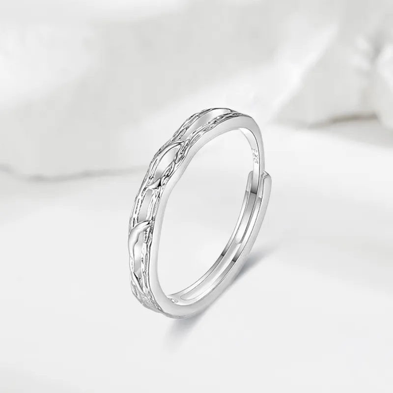 NRO 925 Sterling Silver Rings Unisex-4