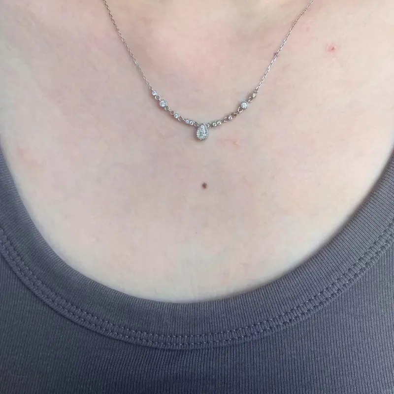 NRO S925 Silver Necklaces Women's-4