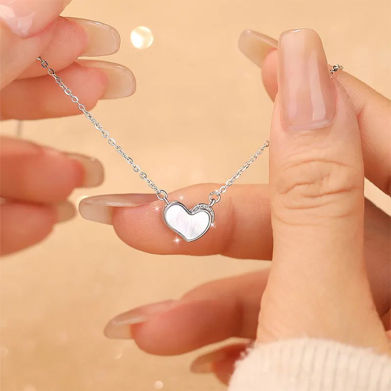 NRO S925 Silver Necklaces Women's-4