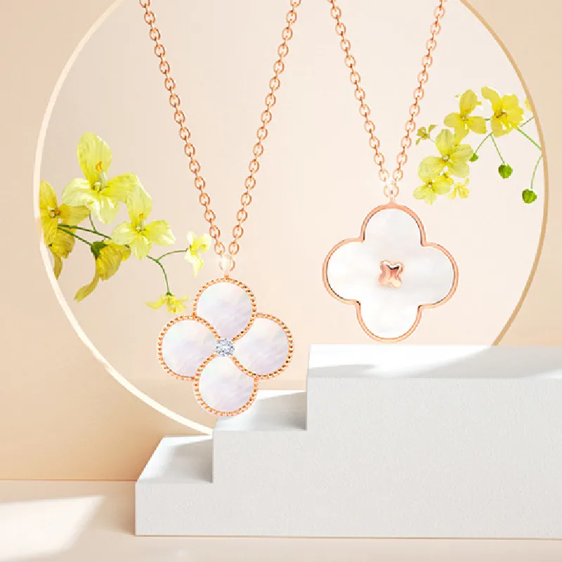 NRO 925 Sterling Silver Necklaces Women's-4