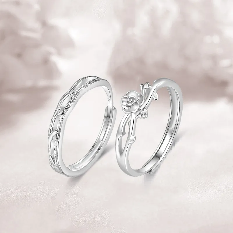 NRO 925 Sterling Silver Rings Unisex-3