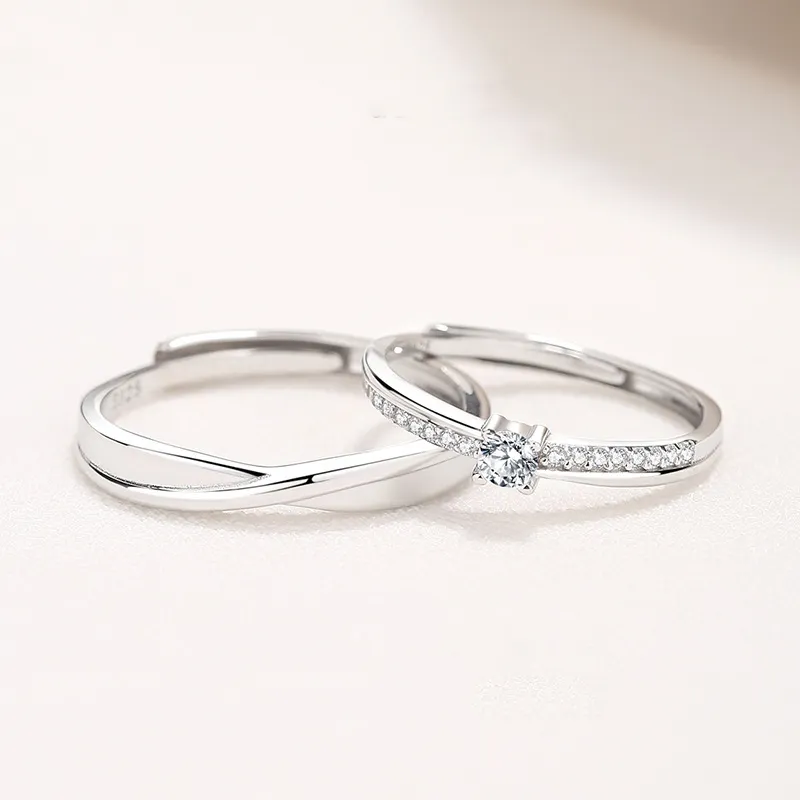 NRO 925 Sterling Silver Rings Unisex-6