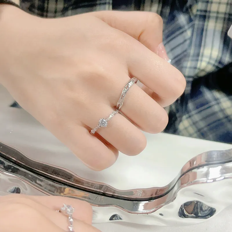 NRO S999 Fine Silver Rings Unisex-2