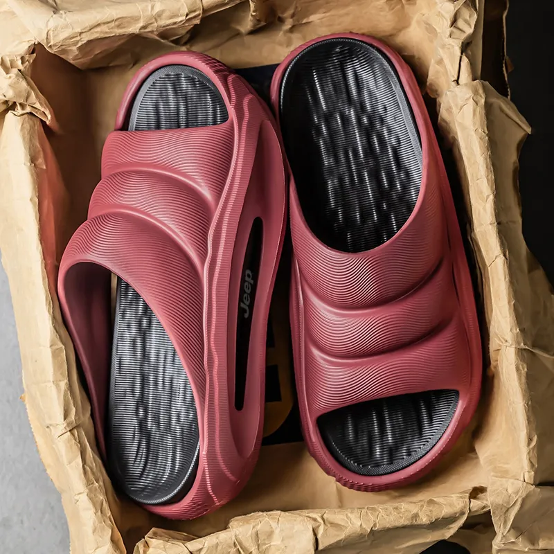 Jeep EVA Quick Dry Slide Slippers Men's-14