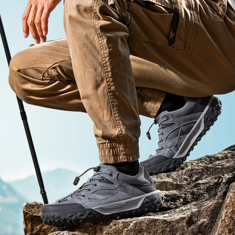 Jeep Hiking Shoes/Trekking Shoes Men's Gray-5