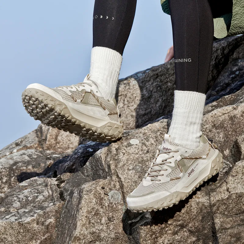 Jeep Fashion Sports Collection Cushioning Anti Slip And Wear Resistant Breathable Coverage Low Top Outdoor Shoes Men's-20