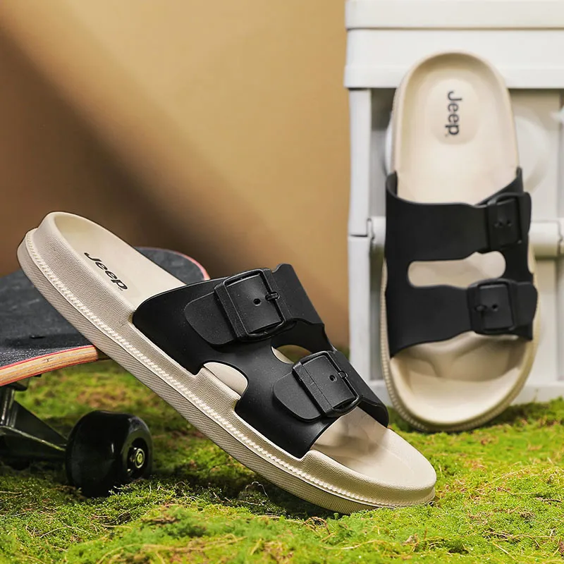 Jeep Slide Slippers Men-15