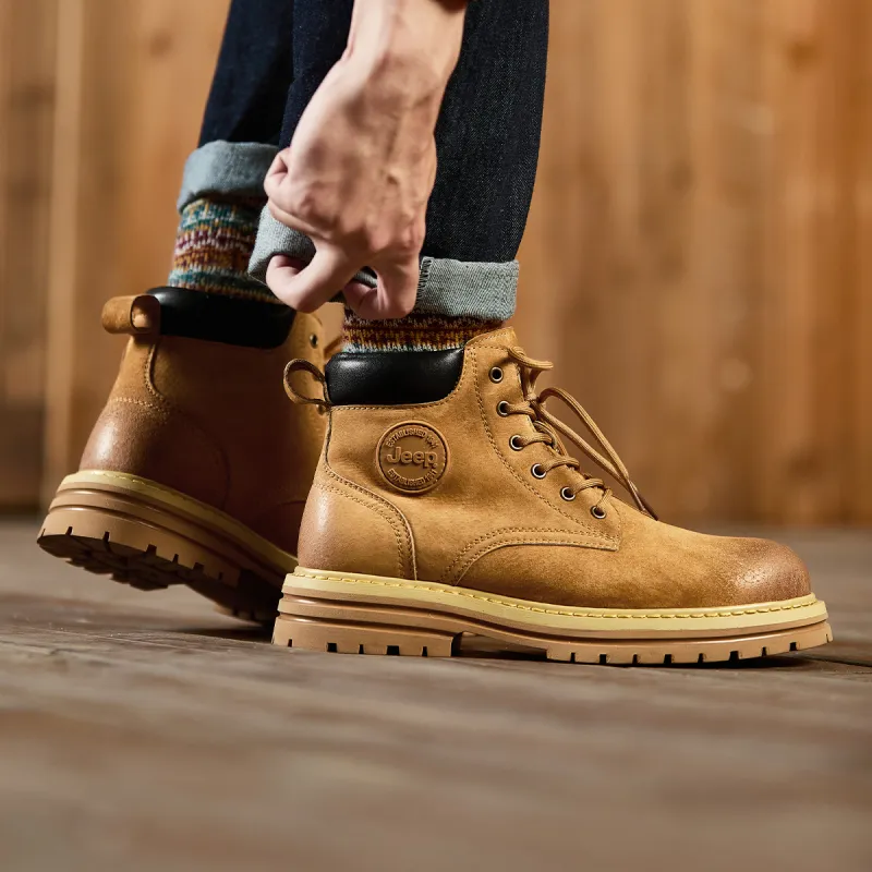 Jeep Short Martin Boot 4cm Men's-8