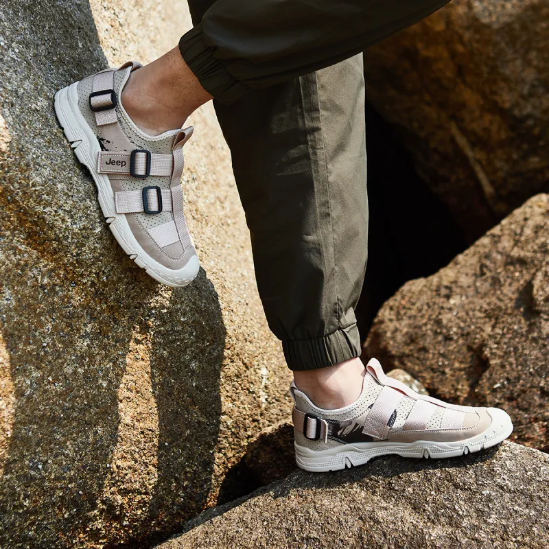 Jeep Wear resistant, Lightweight, Breathable, And Non slip. Low Top Outdoor Shoes Men's-6