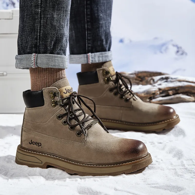 Jeep Fashion Sports Collection Short Martin Boot Men's-5