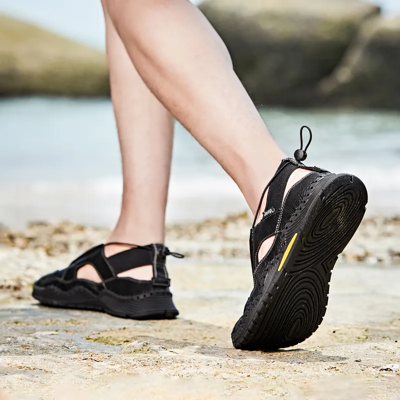 Jeep Non slip Breathable And Wear resistant River Trekking Slippers Men's-7