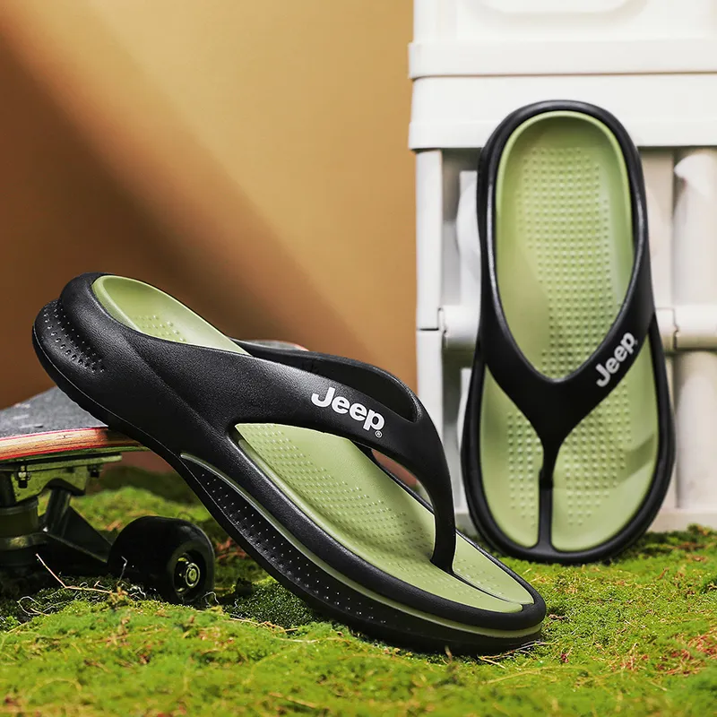 Jeep EVA Quick Dry Flip Flops Unisex-19