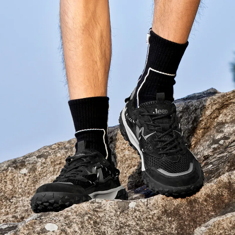 Jeep Fashion Sports Collection Cushioning Anti Slip And Wear Resistant Breathable Coverage Low Top Outdoor Shoes Men's-6
