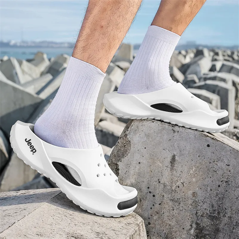 Jeep Shock Absorbers Slide Slippers Unisex-5