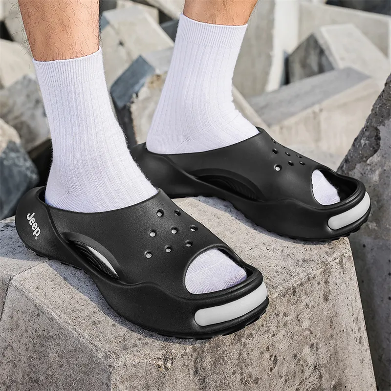 Jeep Shock Absorbers Slide Slippers Unisex-11