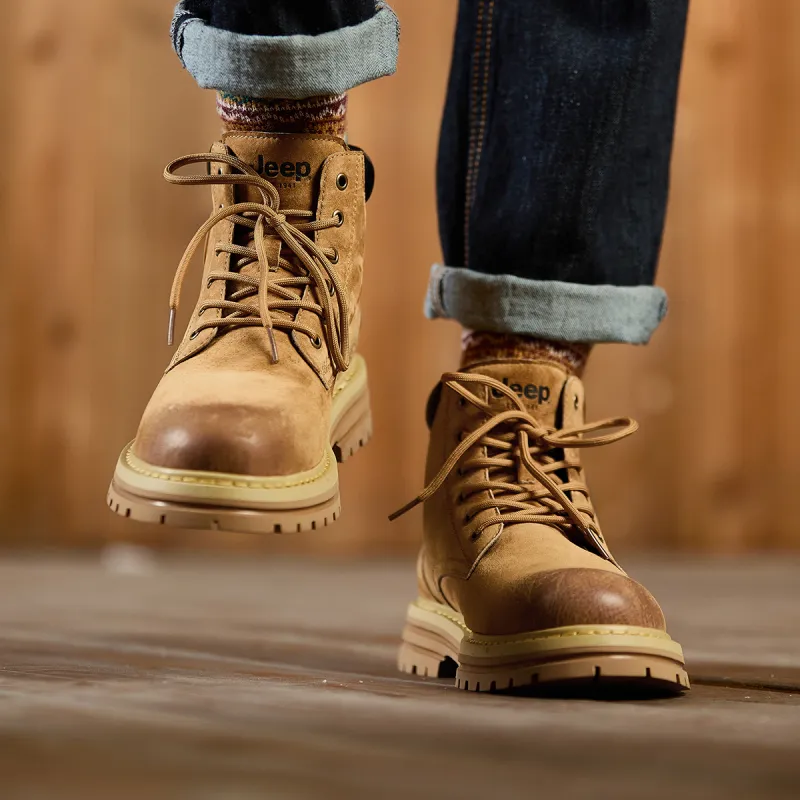 Jeep Short Martin Boot 4cm Men's-6