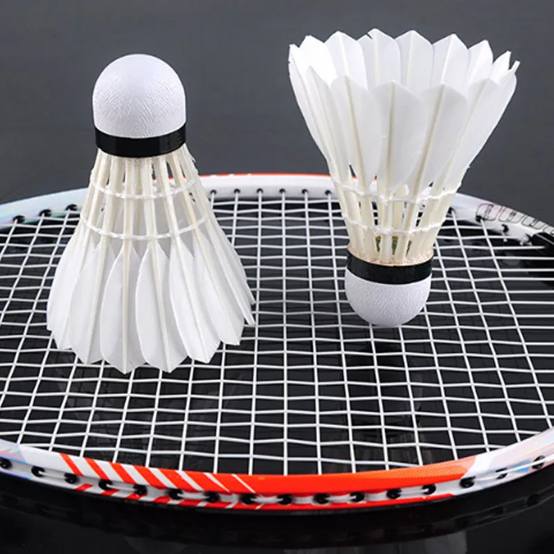 RSL Duck Feather Shuttlecock 12 Pack Duck Feather Match Ball Shuttlecocks-5