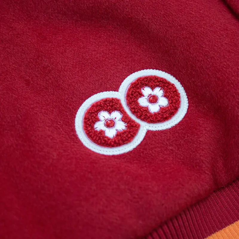 Vandy The Pink Baseball Jacket Unisex Red-2