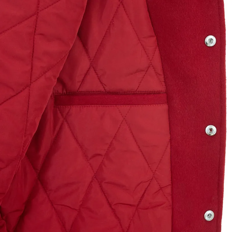 Vandy The Pink Baseball Jacket Unisex Red-6