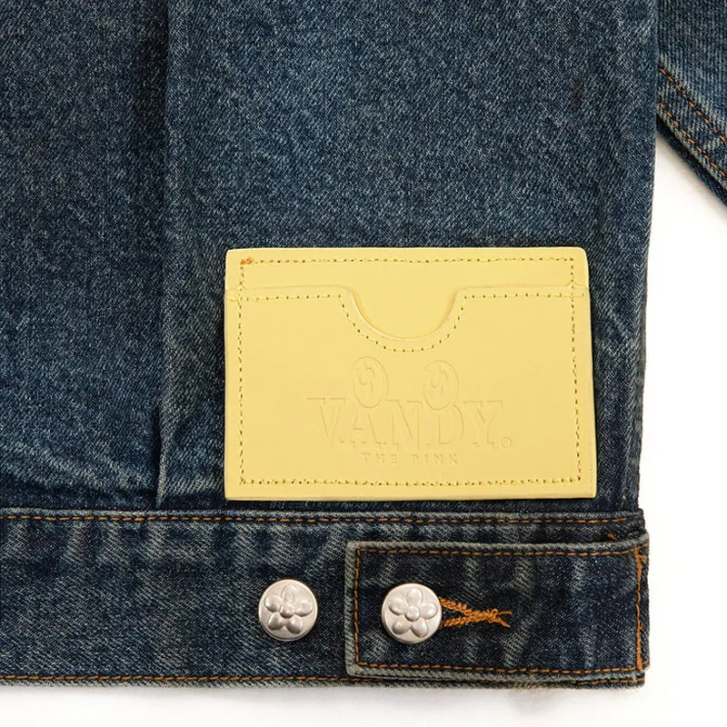 Vandy The Pink Denim Jacket Unisex-2