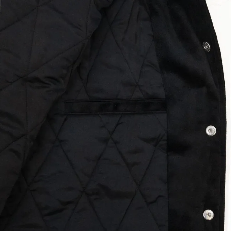 Vandy The Pink Baseball Jacket Unisex Black-6