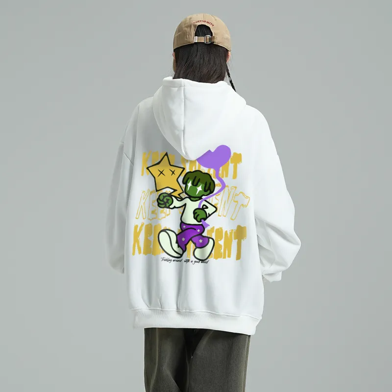 KS Sweatshirt Unisex White Yellow-22