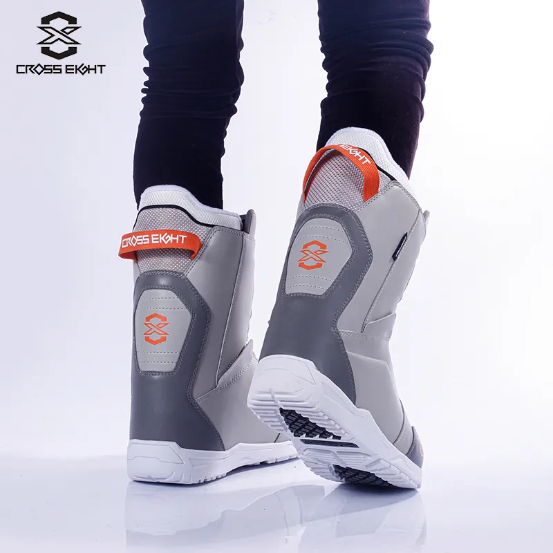 CROSSEIGHT Gray Single Snowboard Ski Boots Unisex-2