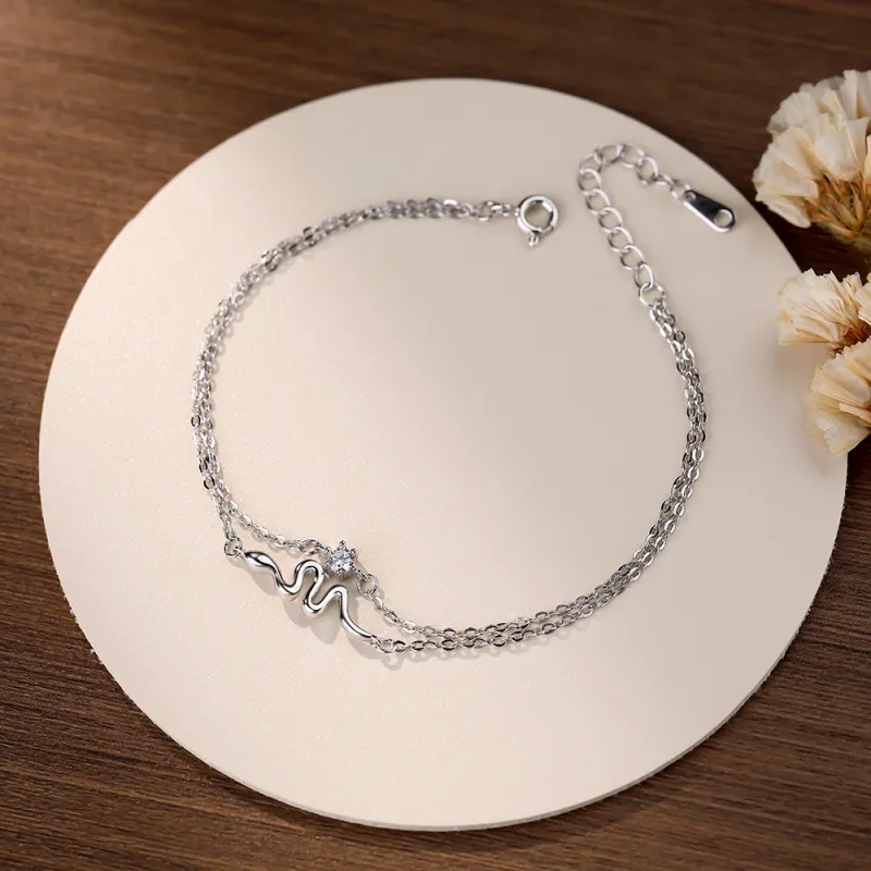 CMLZIUA S 999 Fine Silver Bracelets Women's-2