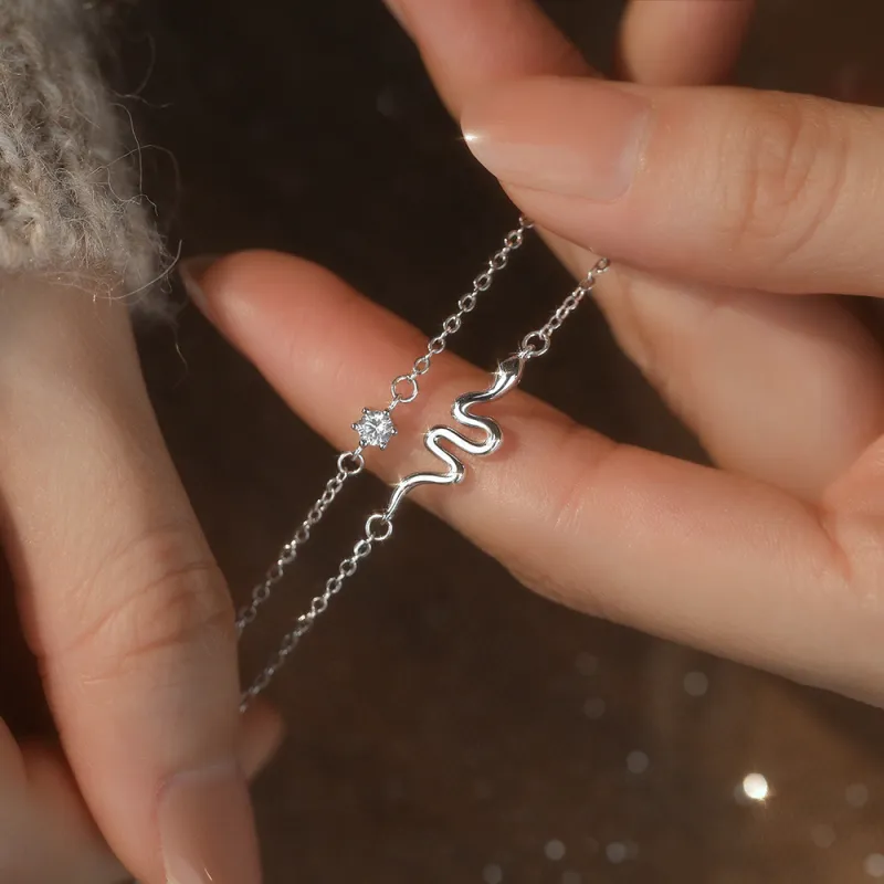 CMLZIUA S 999 Fine Silver Bracelets Women's-4