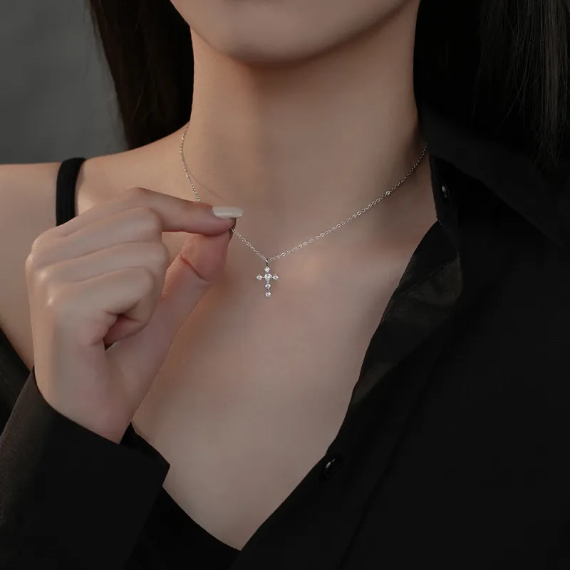 CMLZIUA S925 Silver Necklaces Women's-3
