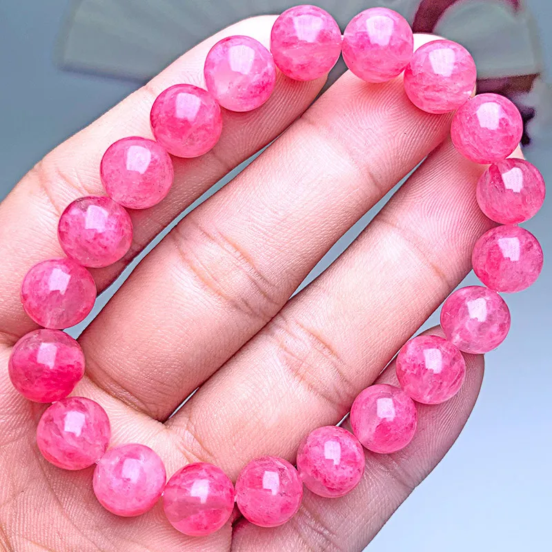 CMLZIUA Natural Rose Quartz Bracelets Women's-4