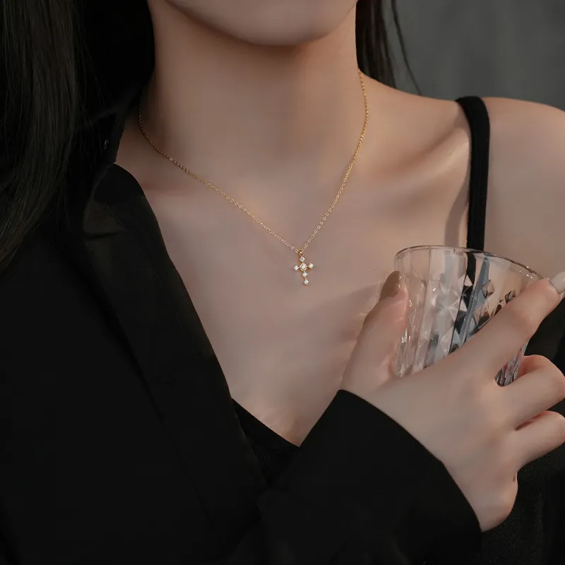 CMLZIUA S925 Silver Necklaces Women's-1
