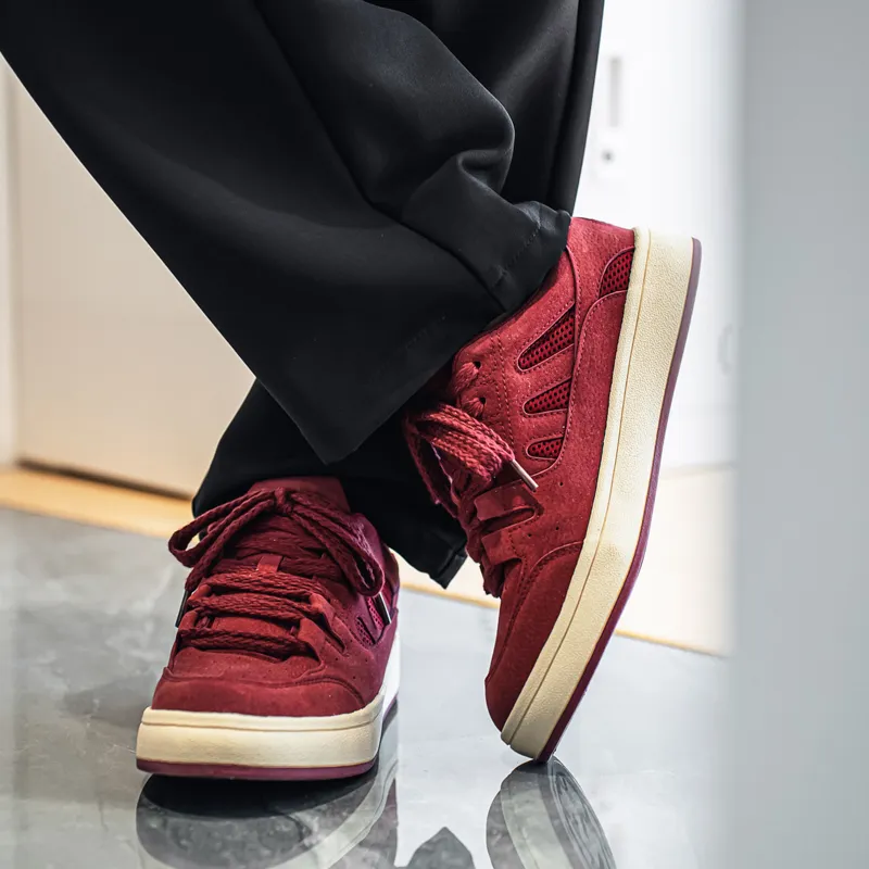 Medd Slip Resistant Shock Absorbers Low Top Skateboard Shoes Men's-3