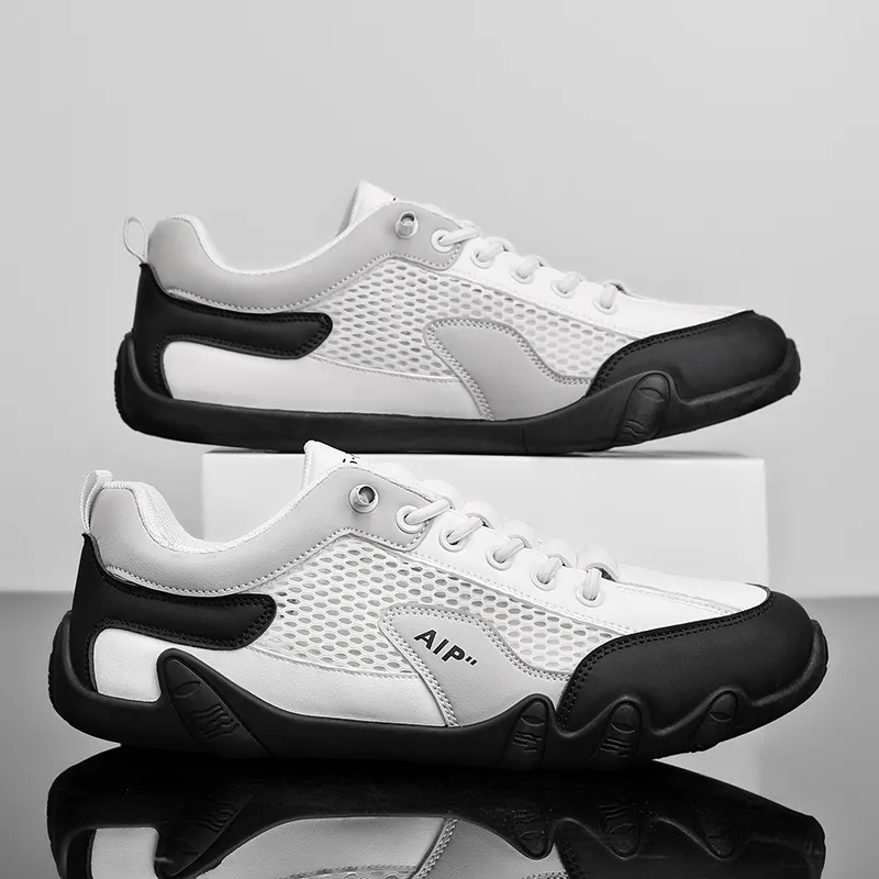 Medd Shock Absorbers With Slip Resistant Features Low Top Casual Shoes Men's-4