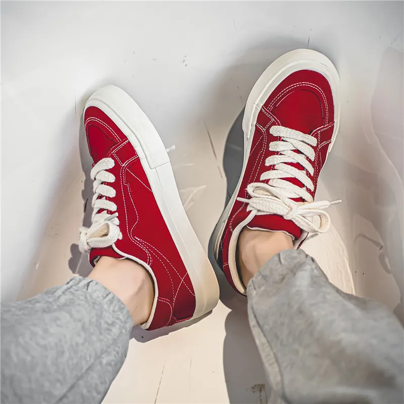 Medd Abrasion-Resistant Low-Top Canvas Shoes Men's-9