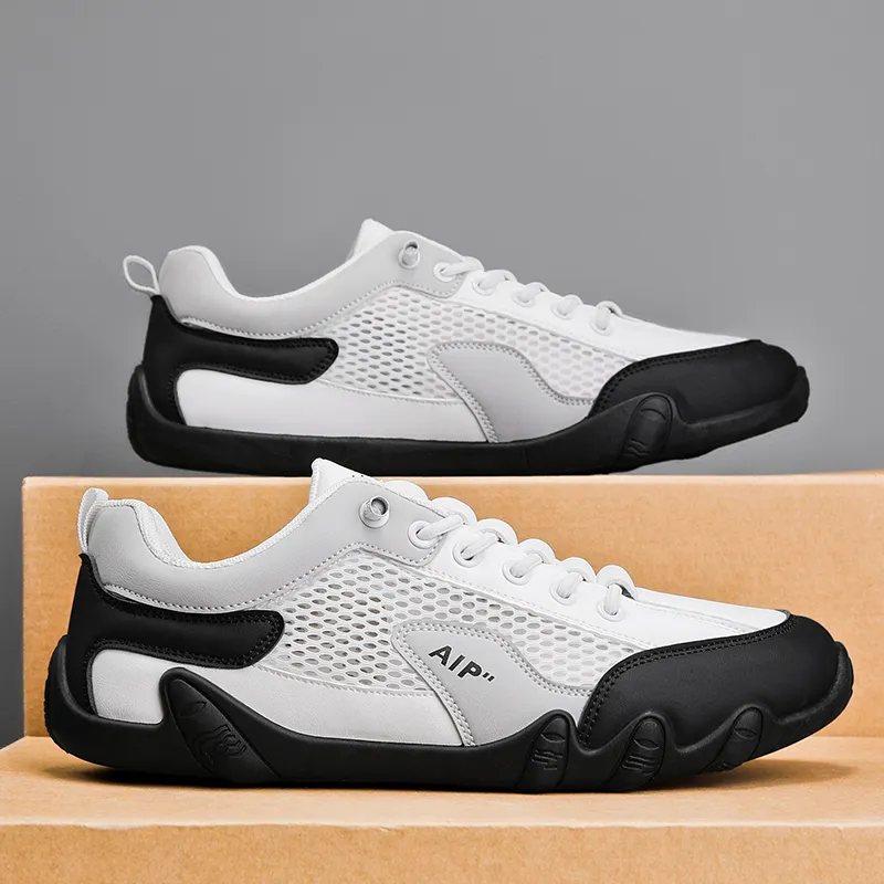Medd Shock Absorbers With Slip Resistant Features Low Top Casual Shoes Men's-3