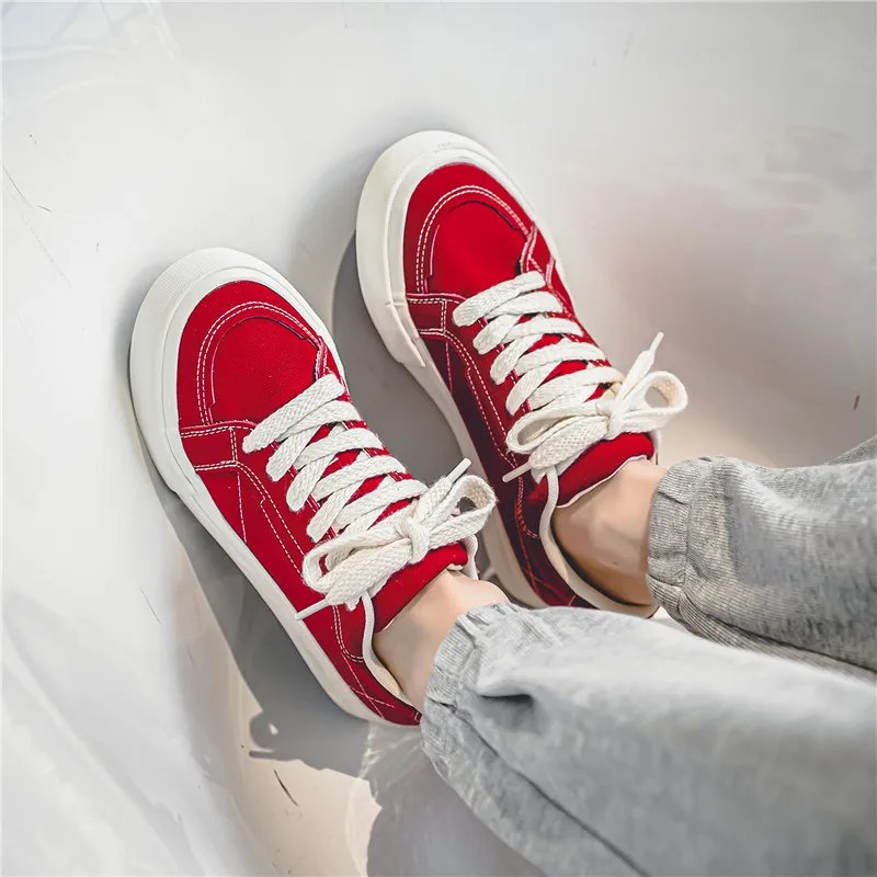 Medd Abrasion-Resistant Low-Top Canvas Shoes Men's-8
