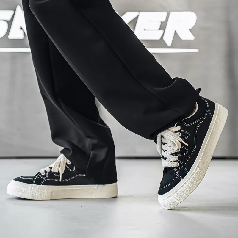 Medd Slip Resistant Shock Absorbers Low Top Skateboard Shoes Men's-9