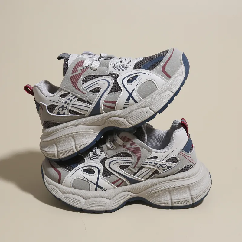 Boogie Bear Height Increasing Breathable Low Top Chunky Sneakers Women's-1