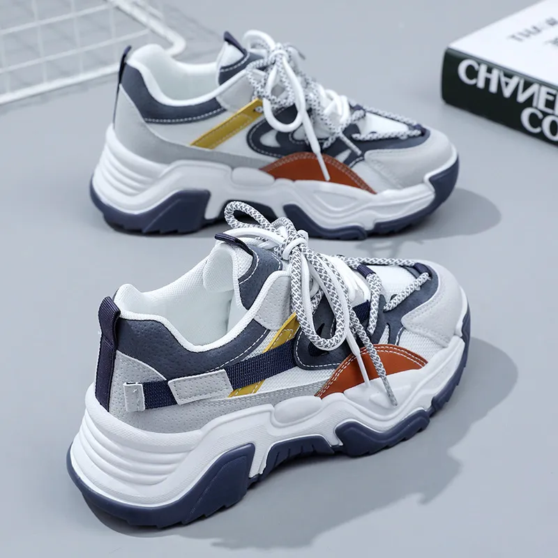 Boogie Bear Breathable Low Top Chunky Sneakers Women's-1