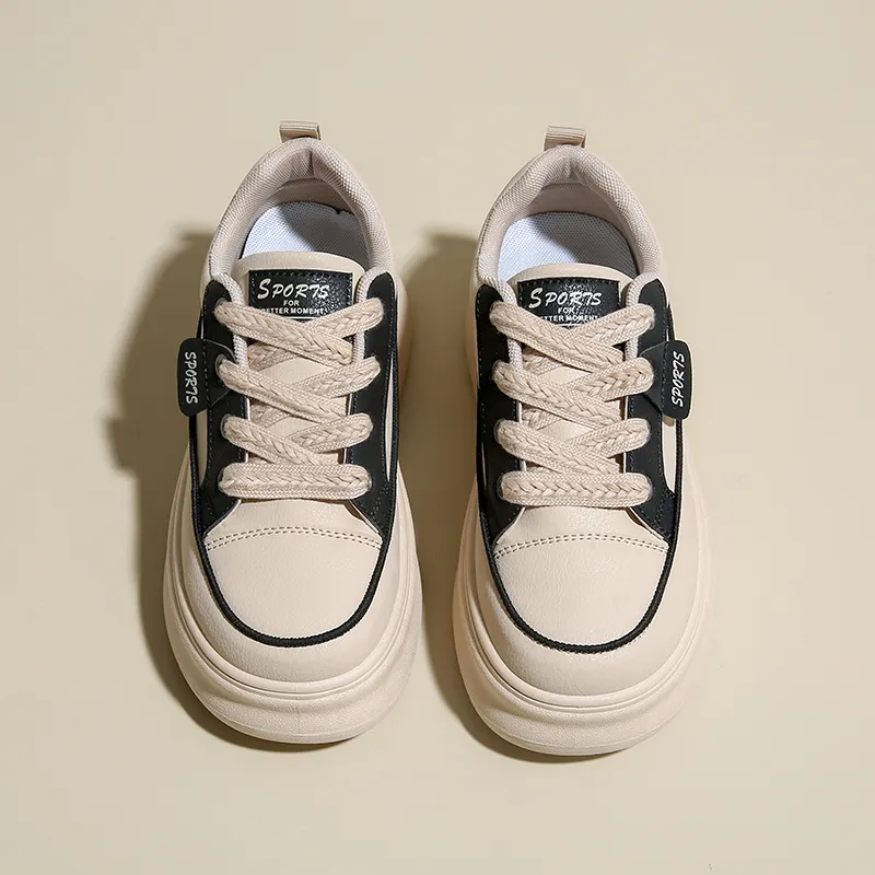 Boogie Bear Breathable Height Increasing Low Top Skateboard Shoes Women's-7