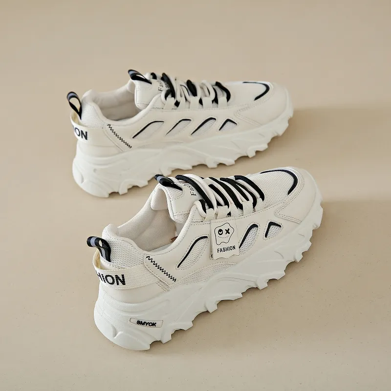 Boogie Bear Low Top Chunky Sneakers Women's-4
