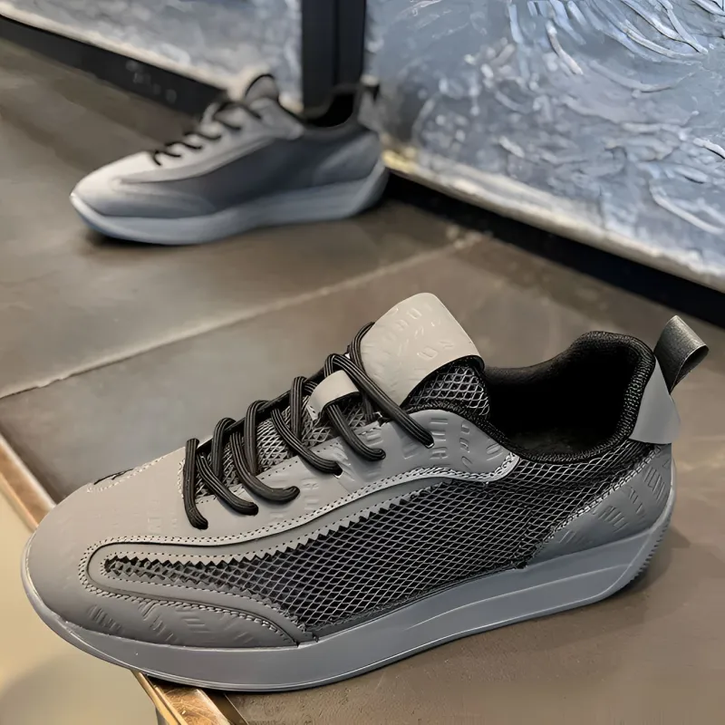 Boogie Bear Breathable Low Top Chunky Sneakers Men's-5