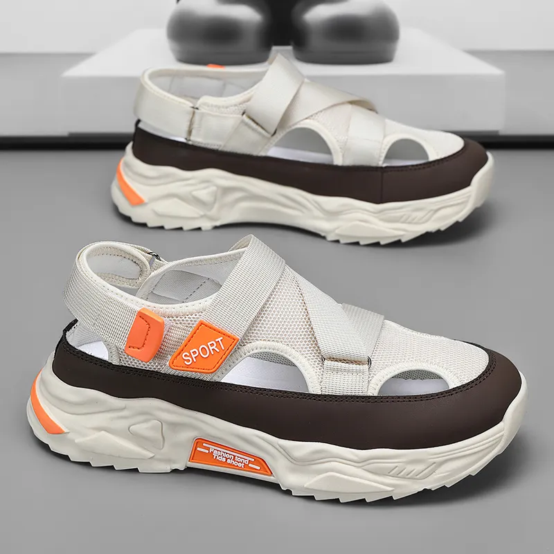 Boogie Bear Breathable, Slip Resistant, And Abrasion Resistant Low Top Chunky Sneakers Men's-5