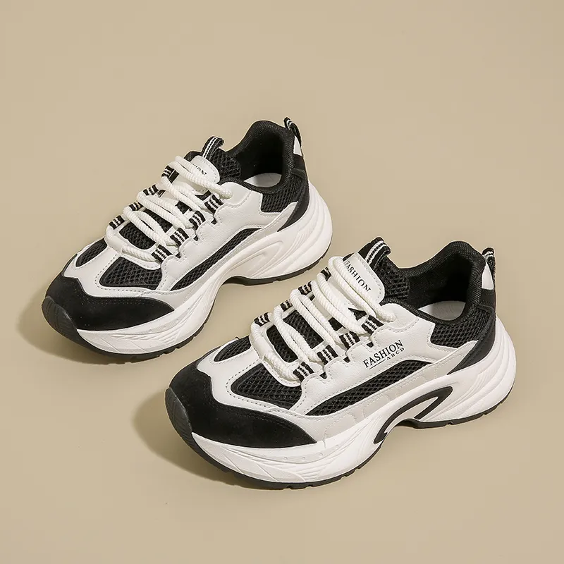 Boogie Bear Cushioning, Slip Resistant, And Breathable Low Top Chunky Sneakers Women's-3