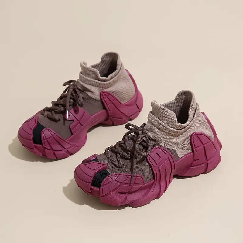 Boogie Bear Low Top Chunky Sneakers Women's-5