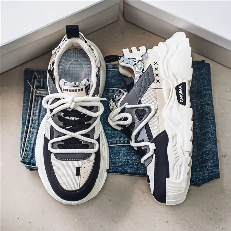 Boogie Bear Low Top Chunky Sneakers Men's-1