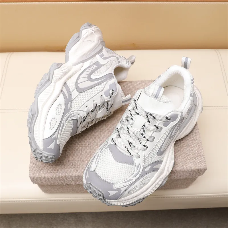 Boogie Bear Height Increasing Low Top Chunky Sneakers Unisex-2