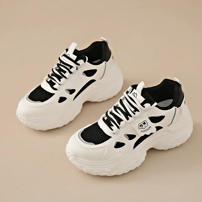 Boogie Bear Low Top Chunky Sneakers Women's-1
