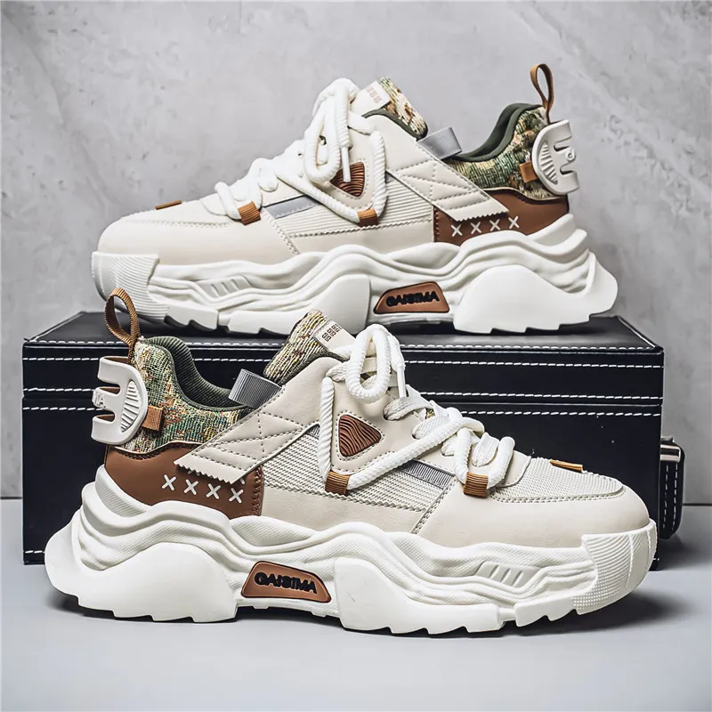Boogie Bear Low Top Chunky Sneakers Men's-5